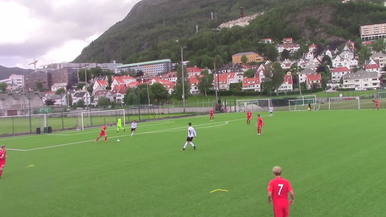 To siste scoringene fra Brann 2 - Valdres (7-1)